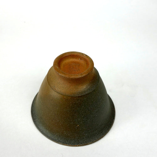 large raku teacup