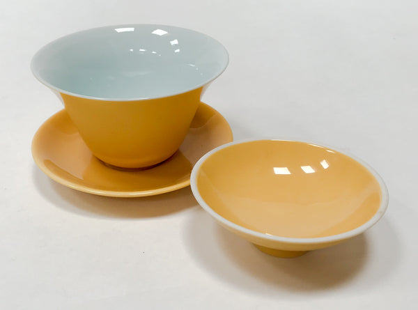 Bright Yellow Teaware