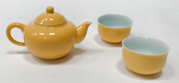 Bright Yellow Teaware